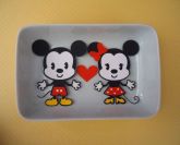 Recortes em Scrap Minnie e Mickey cuties
