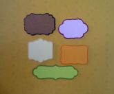 Recorte /aplique Em Scrap Tags Outono
