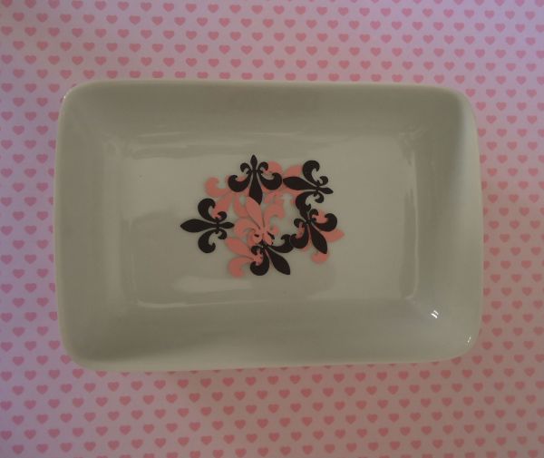 Recorte /aplique Em Scrap Flor de Liz
